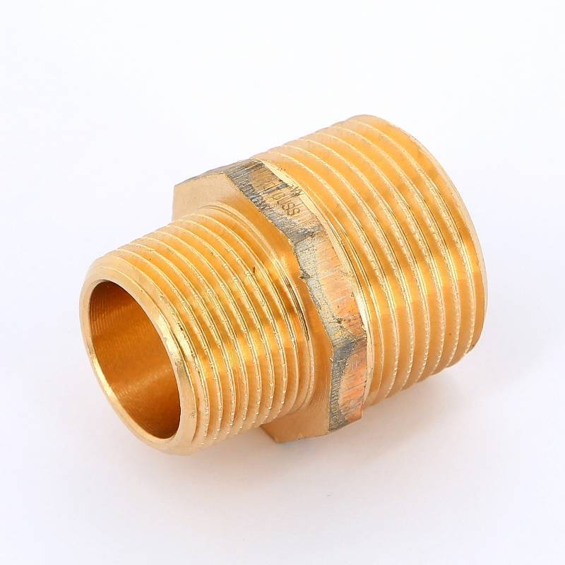 Ниппель переходной Viega 1 x 3/4 бронза 266547