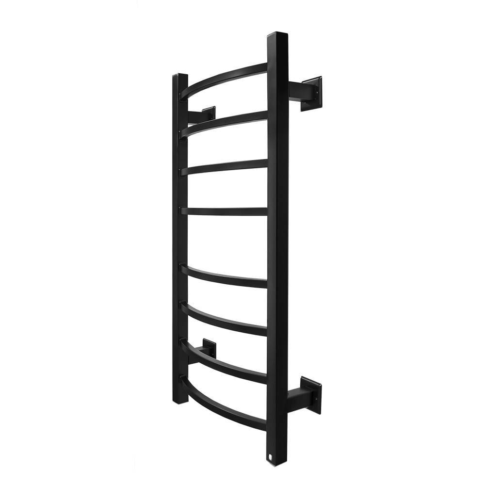 Полотенцесушитель электрический Energy Grand 800x400 мм черный матовый EETRGRAND08040R905M RAL 9005