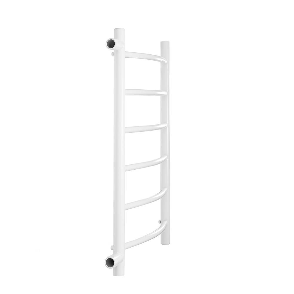 Полотенцесушитель водяной Energy Step 600х400 мм боковое подключение белый матовый RAL 9016 EWTR0STEP06040R903M