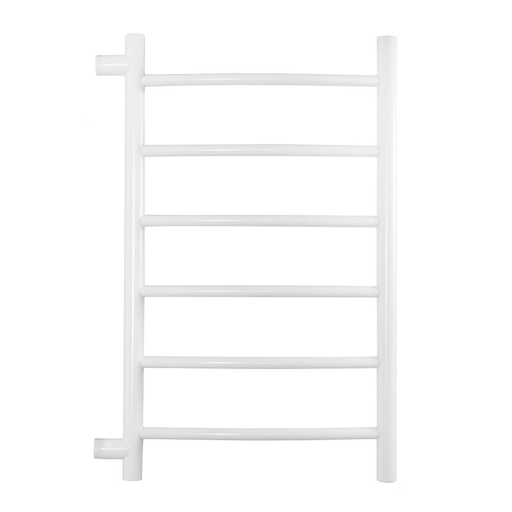 Полотенцесушитель водяной Energy Step 600х400 мм боковое подключение белый матовый RAL 9016 EWTR0STEP06040R903M