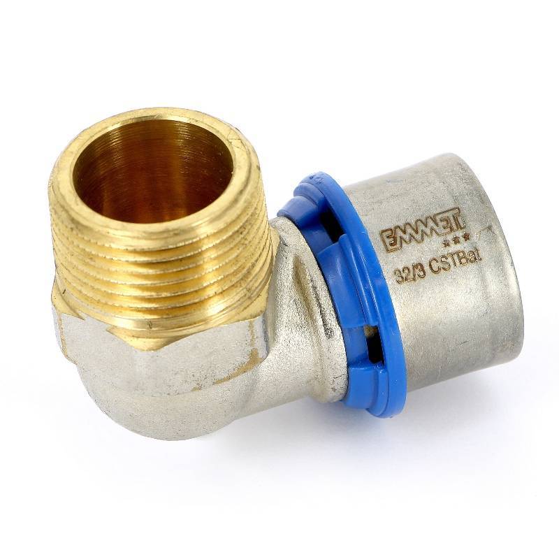 Угольник пресс с наружной резьбой Emmeti Gerapex 32 x 1 28101482