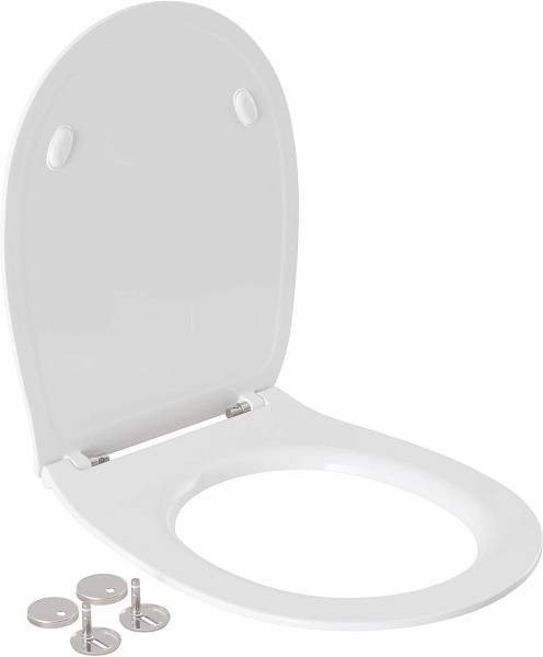 Крышка-сиденье для унитаза Allen Brau Fantasy Smartfix Soft-Close белая 4.11005.20
