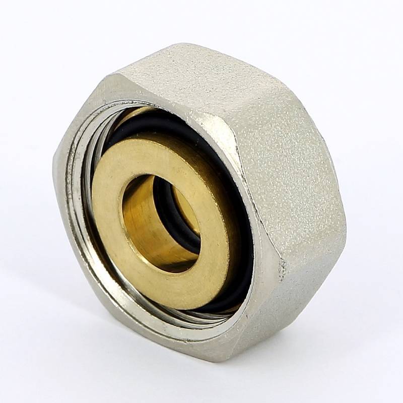 Соединитель для медных труб обжимной Emmeti Monoblocco 10 мм M24x19 01321410