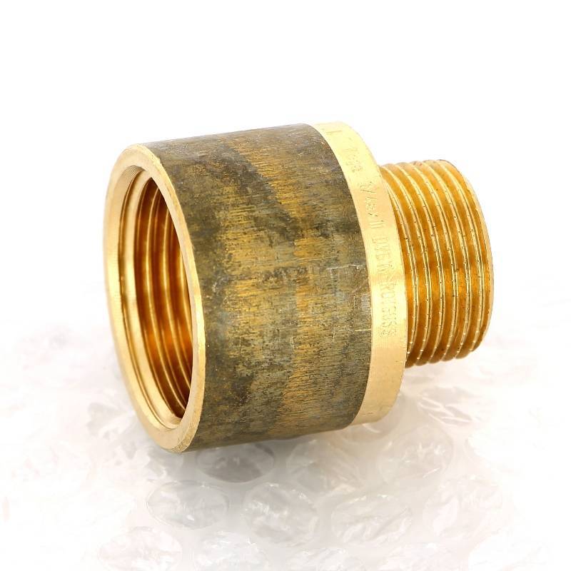 Переходник круглый Viega 3/4 x 1 дюйм НВ бронза 335311