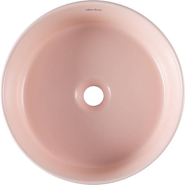 Раковина-чаша Allen Brau Fantasy 36х36х12 см розовый 4.11033.SM