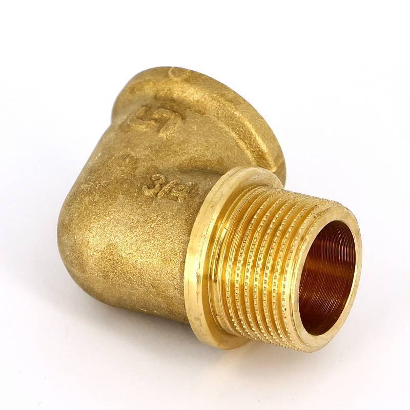 Угол 90° НВ Uni-Fitt 3/4 латунный с упором 612G3300