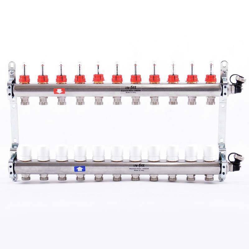 Коллекторная группа Uni-Fitt 415S 1 x 3/4 EK 11 выходов 450I4311