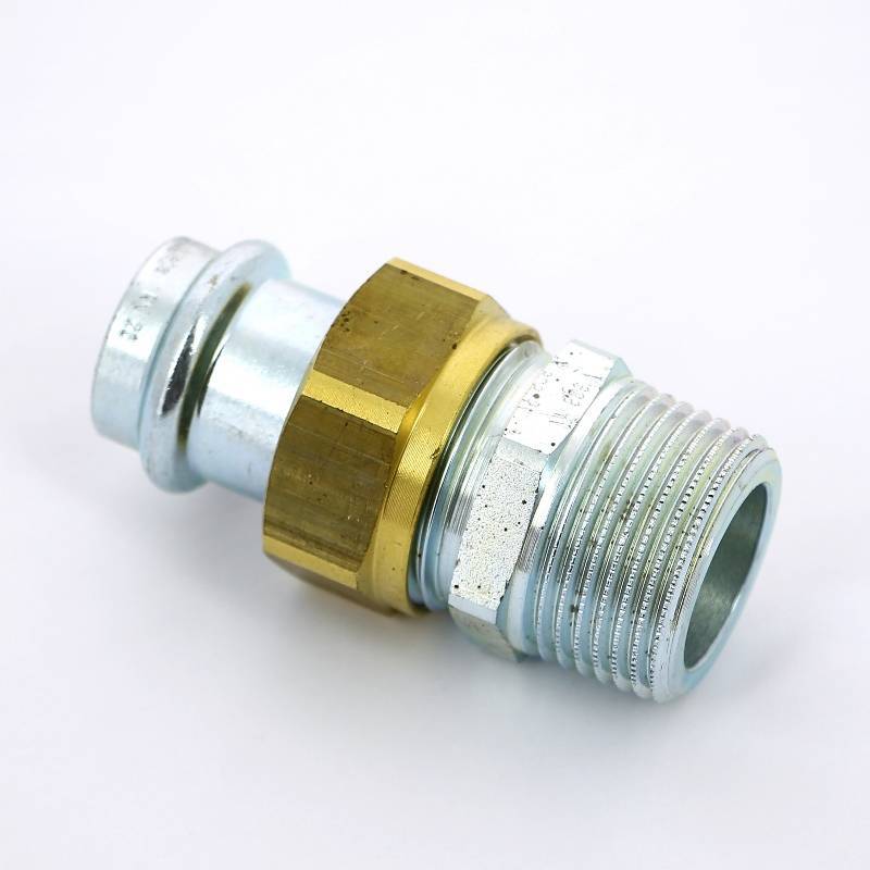 Муфта пресс-НР разъемная Viega Prestabo 22x1 оцинкованная сталь 642341