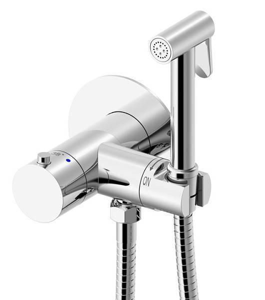 Гигиенический душ со смесителем Allen Brau Thermo Rund хром 5.60001-00