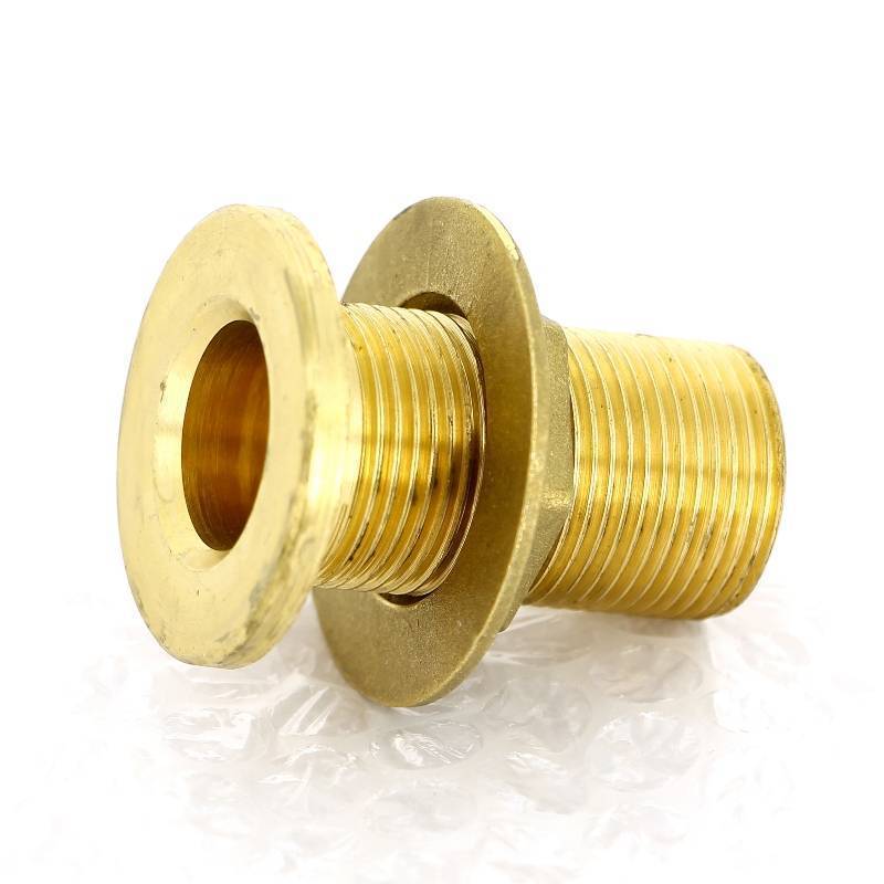 Выпуск резервуарный Tiemme 3/4 НР с фланцем и контргайкой без заглушки 1500179