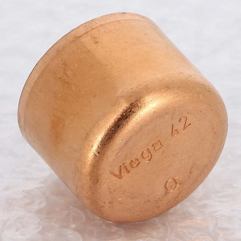 Заглушка медная Viega под пайку 42 мм 113155