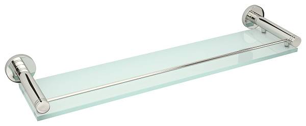 Полка стеклянная с ограничителем Сунержа Каньон 53x14,2x5,8 см золото 03-3004-0500