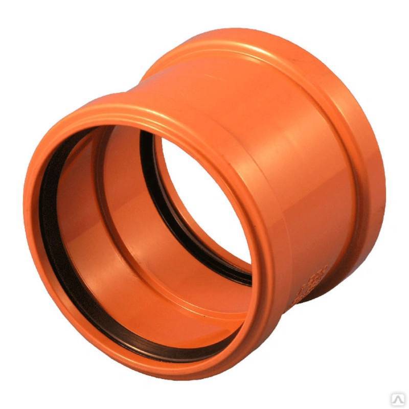 Муфта НПВХ Hemkor 110 мм 20200.R.B