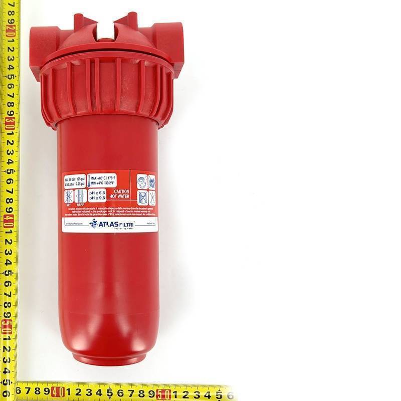 Колба фильтра Atlas Filtri Senior Plus HOT 10 1 3P BFP SX AB RA111P718
