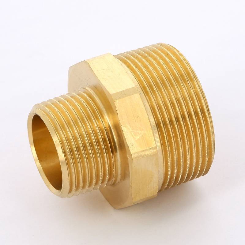 Ниппель переходной Viega 1 1/2 x 1 бронза 321697