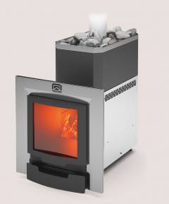 Печь для бани Теплодар Русь-18 ЛНЗП Профи Панорама (1.1) АПБ1.61.000.00