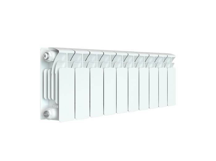 Радиатор биметаллический RIFAR Base 200 10 секций боковое подключение белый Base 200 10
