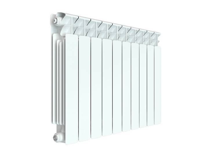 Радиатор биметаллический RIFAR Base 500 10 секций боковое подключение 11556