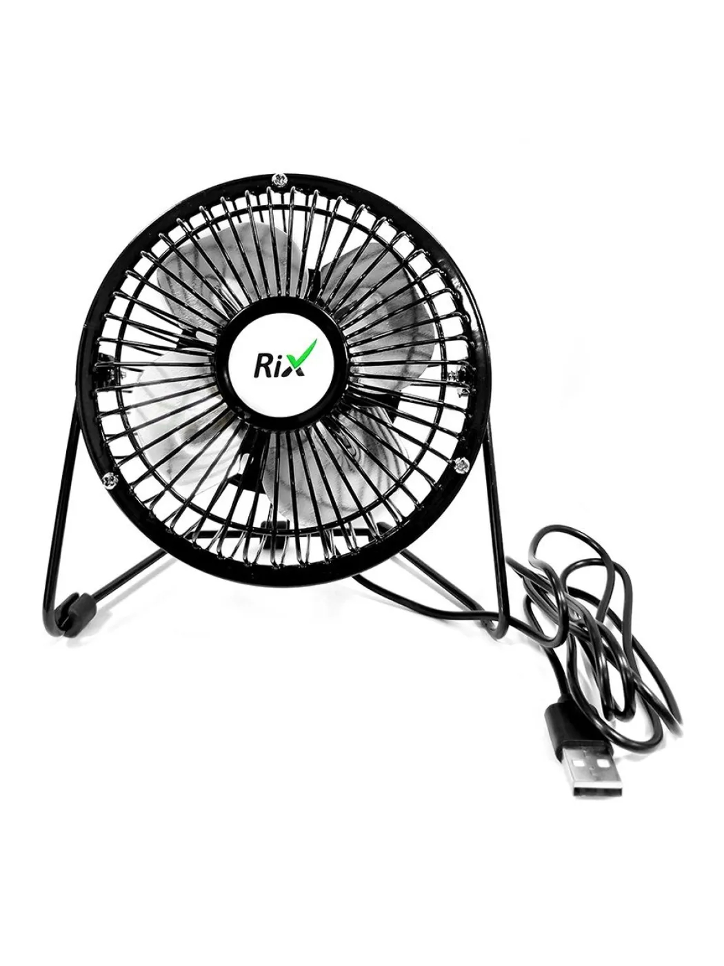 Вентилятор настольный Rix RDF-1501USB черный RDF-1501USB