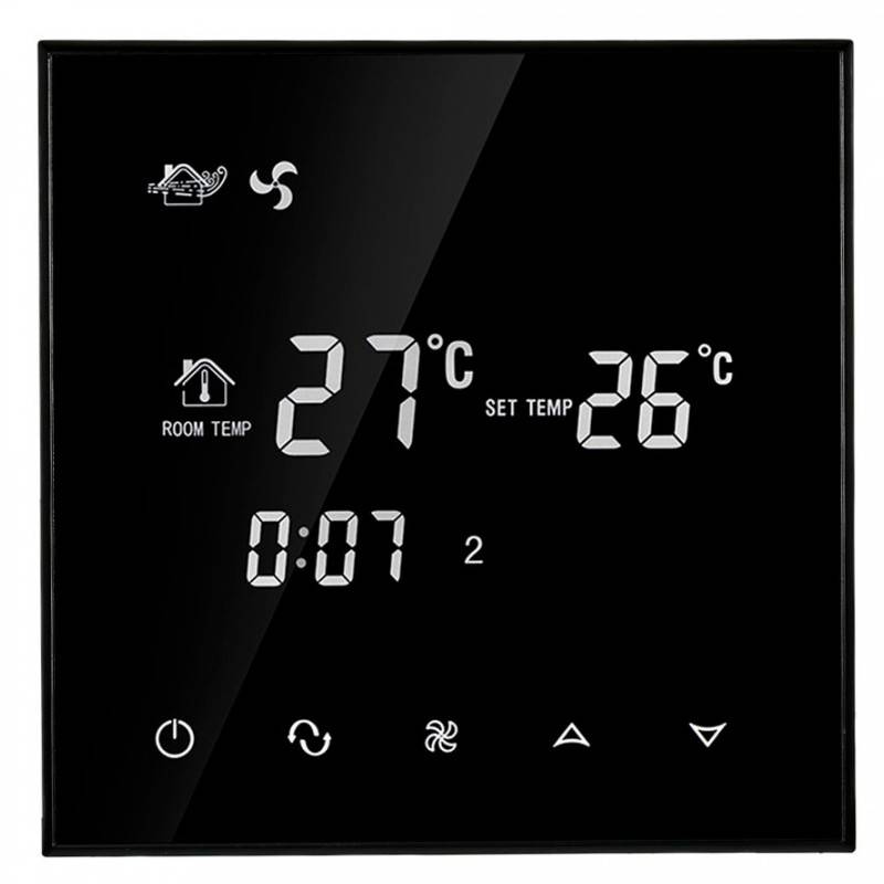 Термостат комнатный Wilma W-therm-1 черный W-therm-1(black)