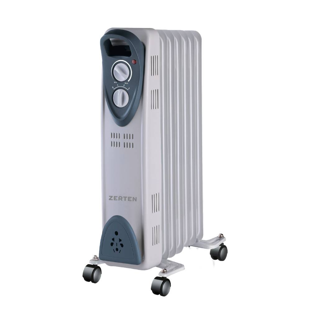 Масляный радиатор Zerten MRT-15 1500 Вт 7 секций 12078