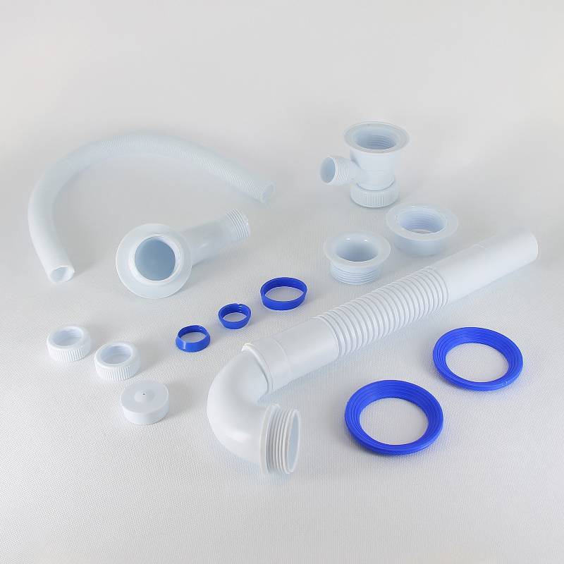 Слив-перелив для ванны Wirquin Эконом поворотный L500 мм с гофропатрубком 30980143