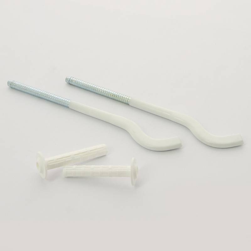 Кронштейн штыревой плоский Uni-Fitt 9х220 мм пластифицированный с дюбелем 870P0922