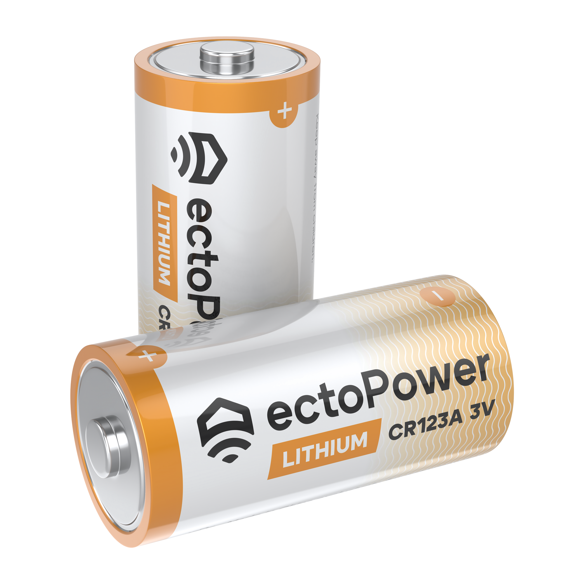 Батарейка литиевая ectoControl CR123A запасная для датчиков ES-BACA-01