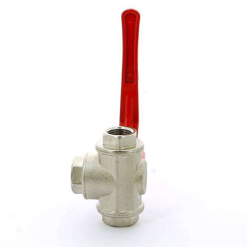 Кран шаровой Itap трехходовой L-порт ВВ рычаг 1/2 1280012