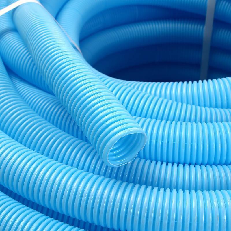 Труба гофрированная защитная Henco 26 мм красная 50 м 50-MR26