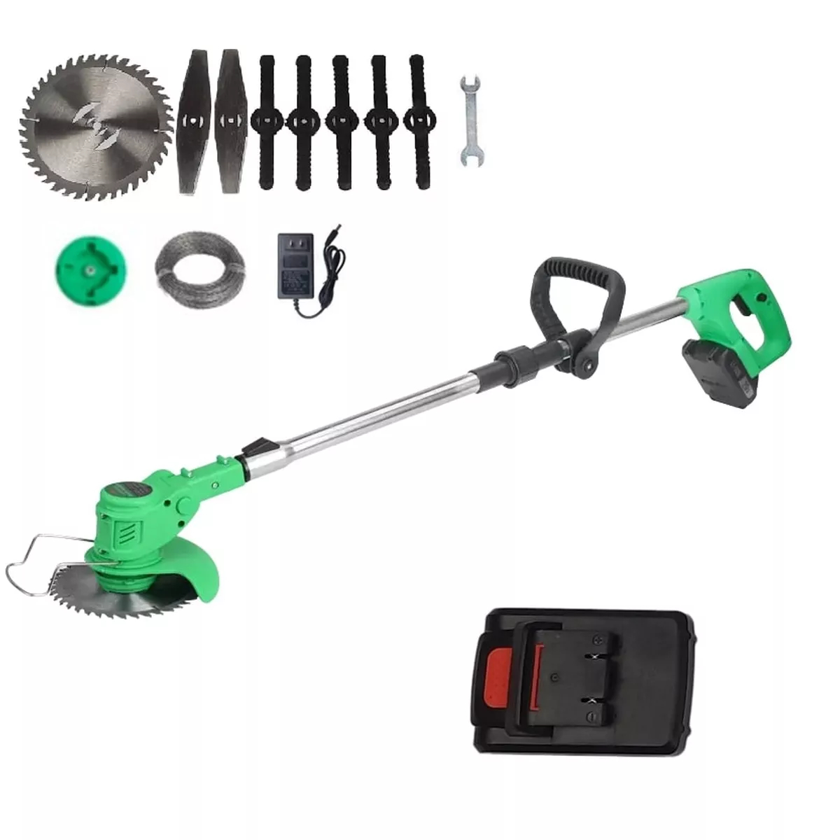 Триммер аккумуляторный Zitrek GreenCut 20 20 В 1 аккумулятор 13605