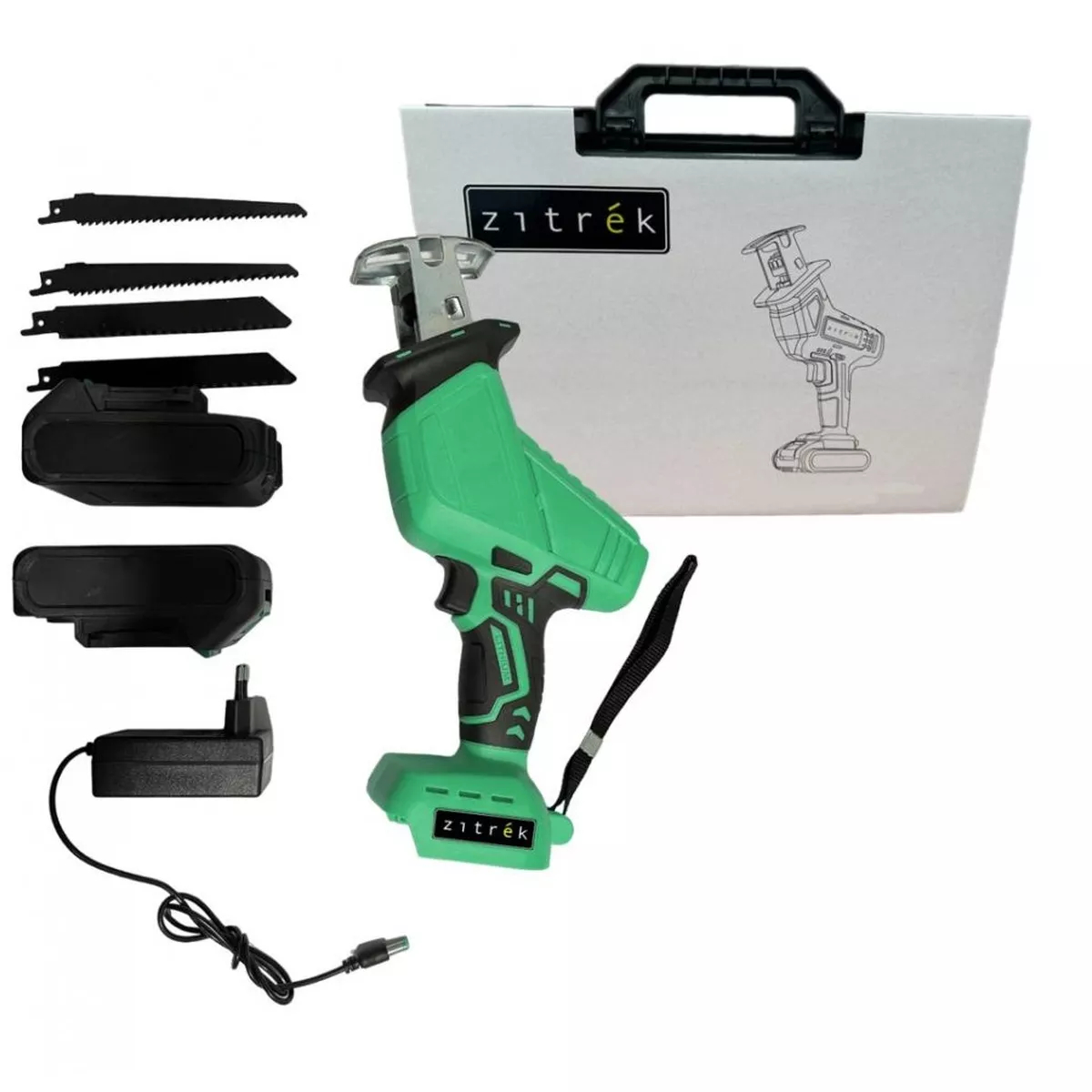 Пила сабельная аккумуляторная Zitrek ZKRS20V 20 В 063-4070