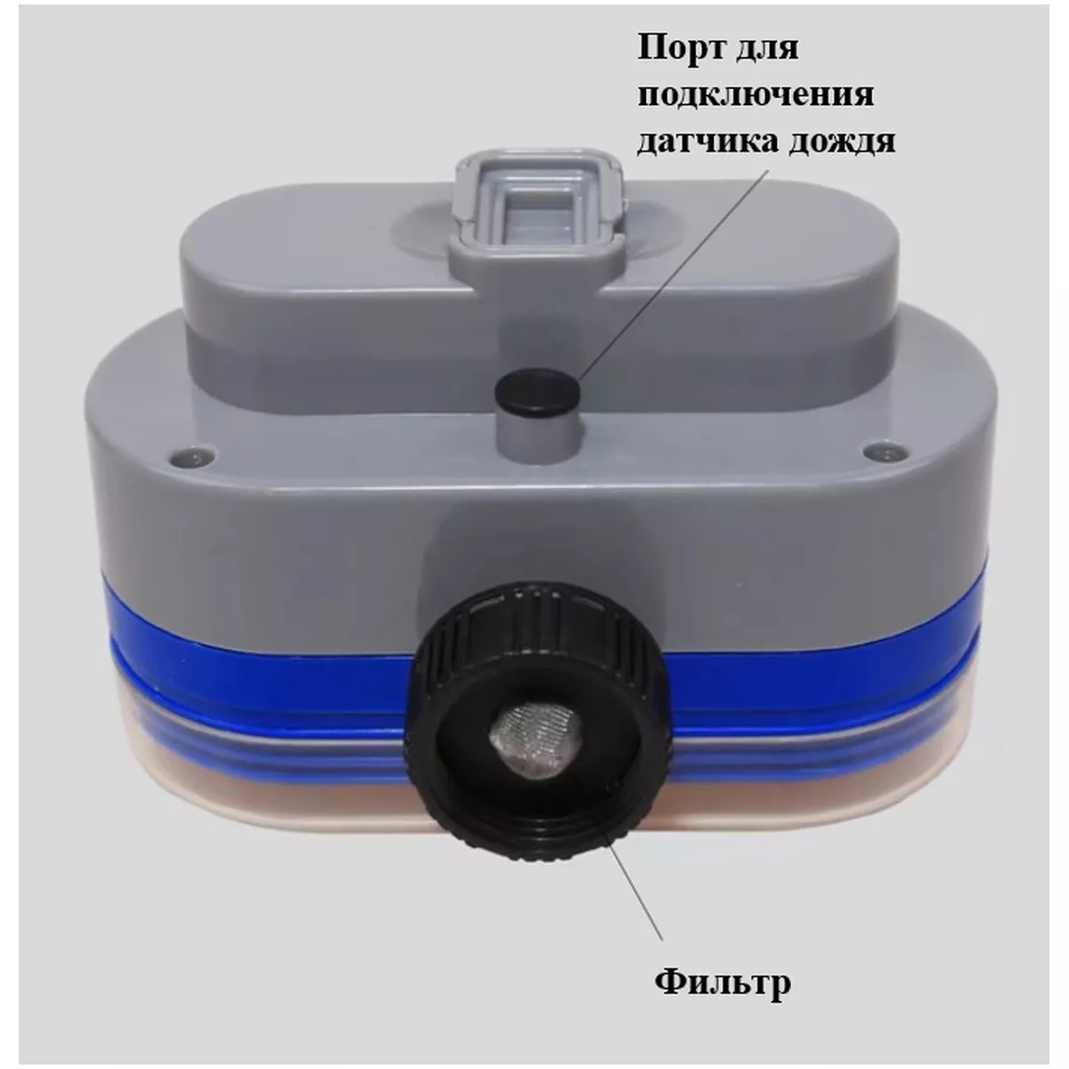 Таймер для полива электронный двухканальный Aqualin AT04