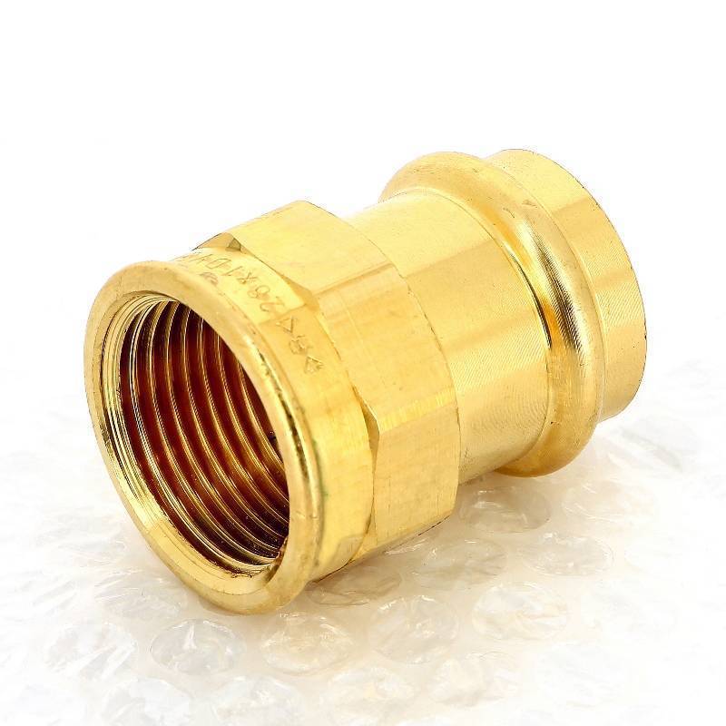 Муфта переходная IBP >B< Press 28 мм х 1 ВР бронза P4270G02808000