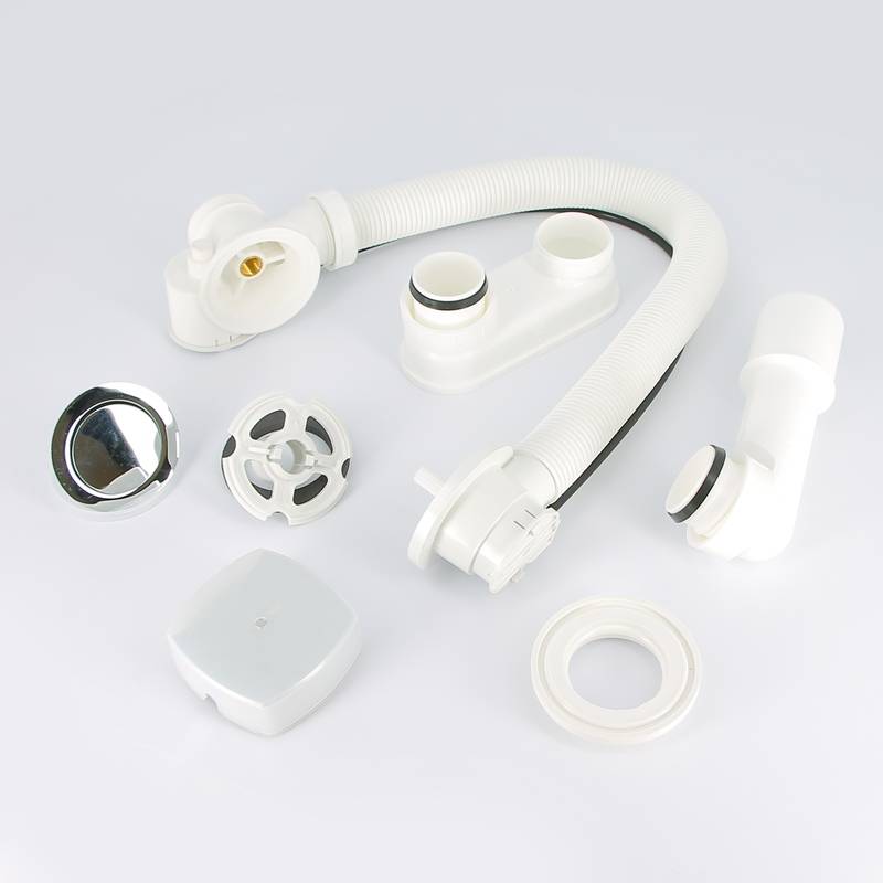 Слив-перелив для ванны Alcaplast A51CRM полуавтомат большая пробка хром A51CRM