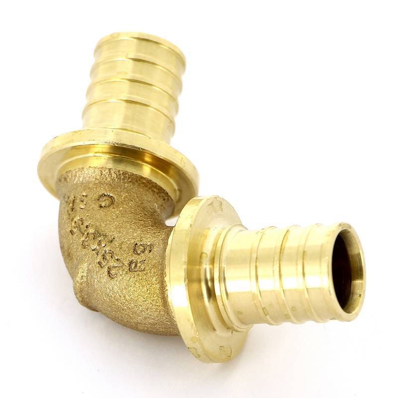 Угольник REHAU RAUTITAN RX 25 мм бронза 377703