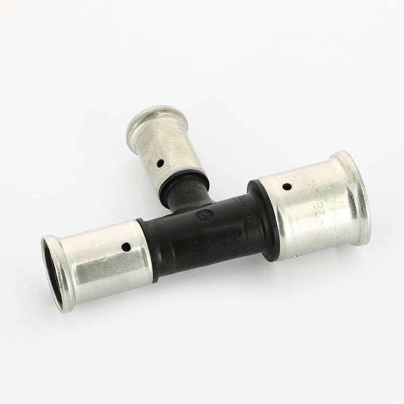 Тройник пресс HENCO PVDF 26х16х20 мм 11PK-261620