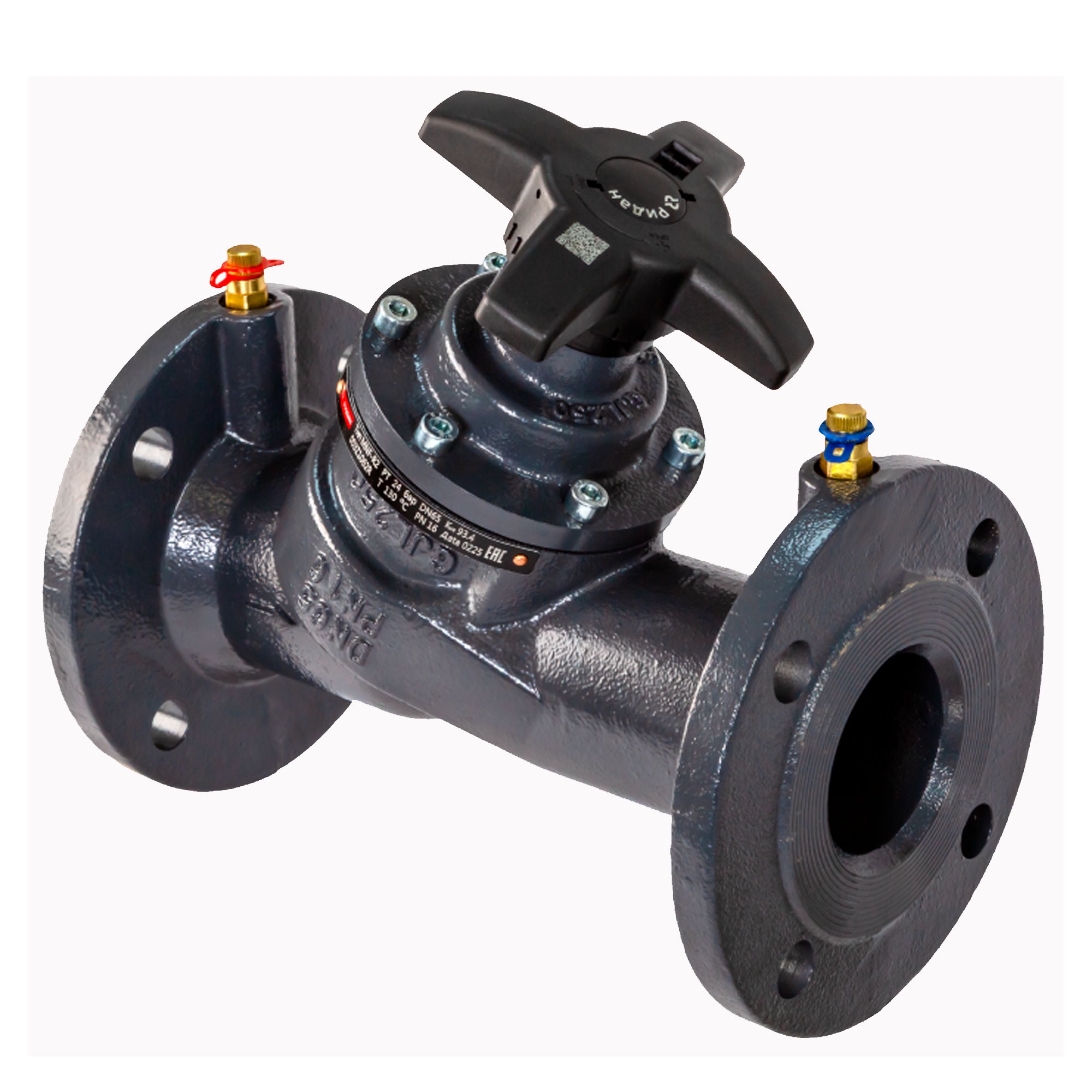 Клапан балансировочный Ридан MNF-R2 DN 80 PN 16 ручной фланцевый НС-1749442