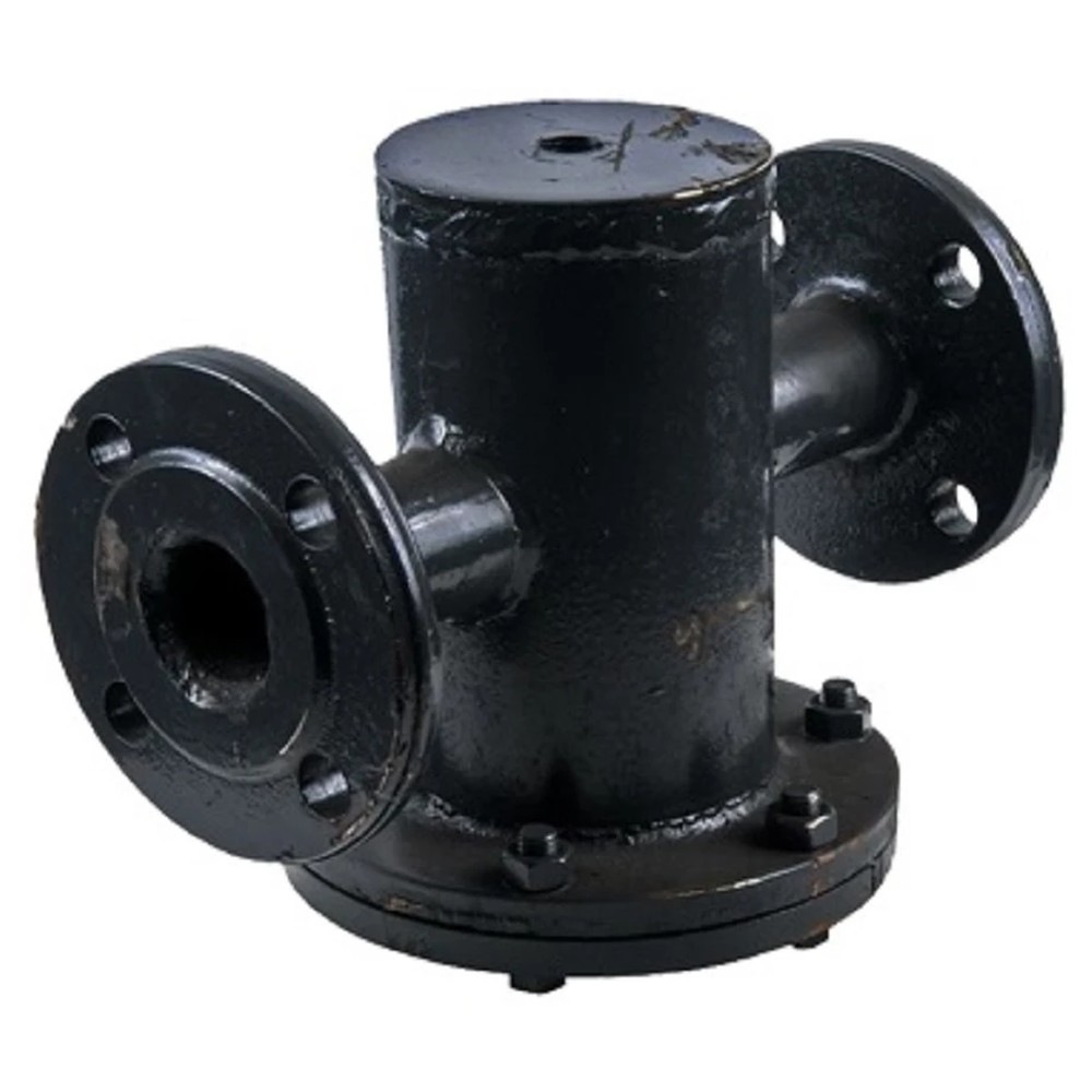 Грязевик вертикальный стальной фланцевый Ду 80 Ру 16 1541274