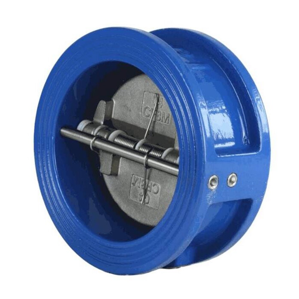 Клапан обратный двухстворчатый Benarmo чугунный межфланцевый DN250 PN16 створки нержавеющая сталь НС-1725855