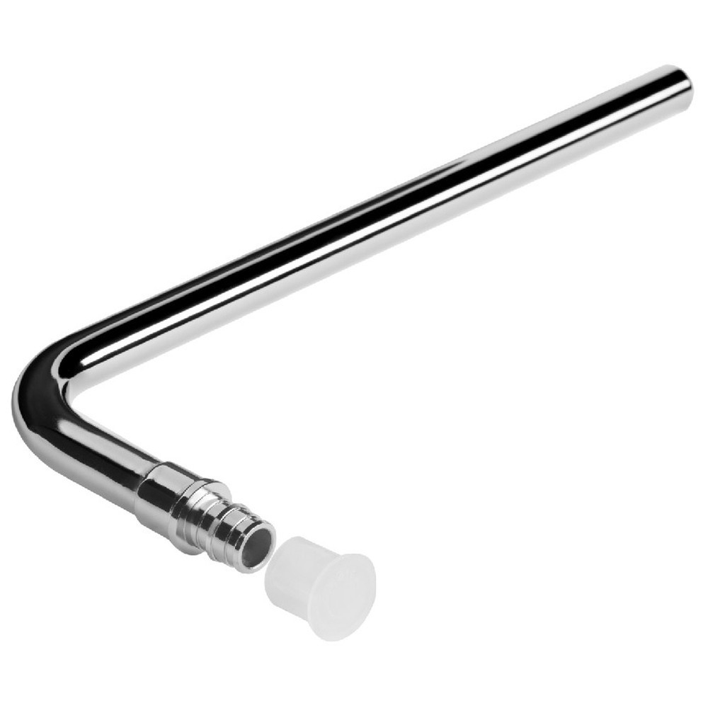 Трубка радиаторная Г-образная Royal Thermo ritable радиальная латунь 20х15-L250 1729841