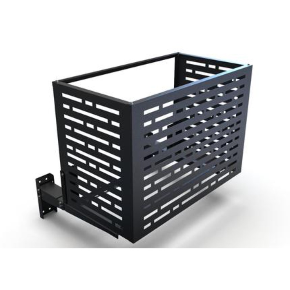 Короб для кондиционера Атлант П1 Стадиум с кронштейнами 1200х900х600 мм RAL 7016 НС-1543137