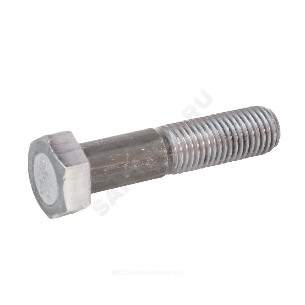 Болт стальной M24x100 мм класс прочности 5.8 DIN 931 ГОСТ 7798-70 НС-1755098