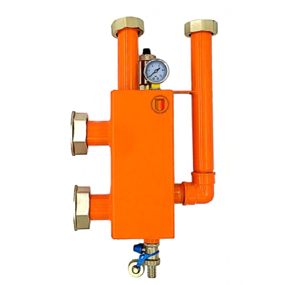 Гидравлический разделитель VIEIR 1 1/2 в теплоизоляции VR205