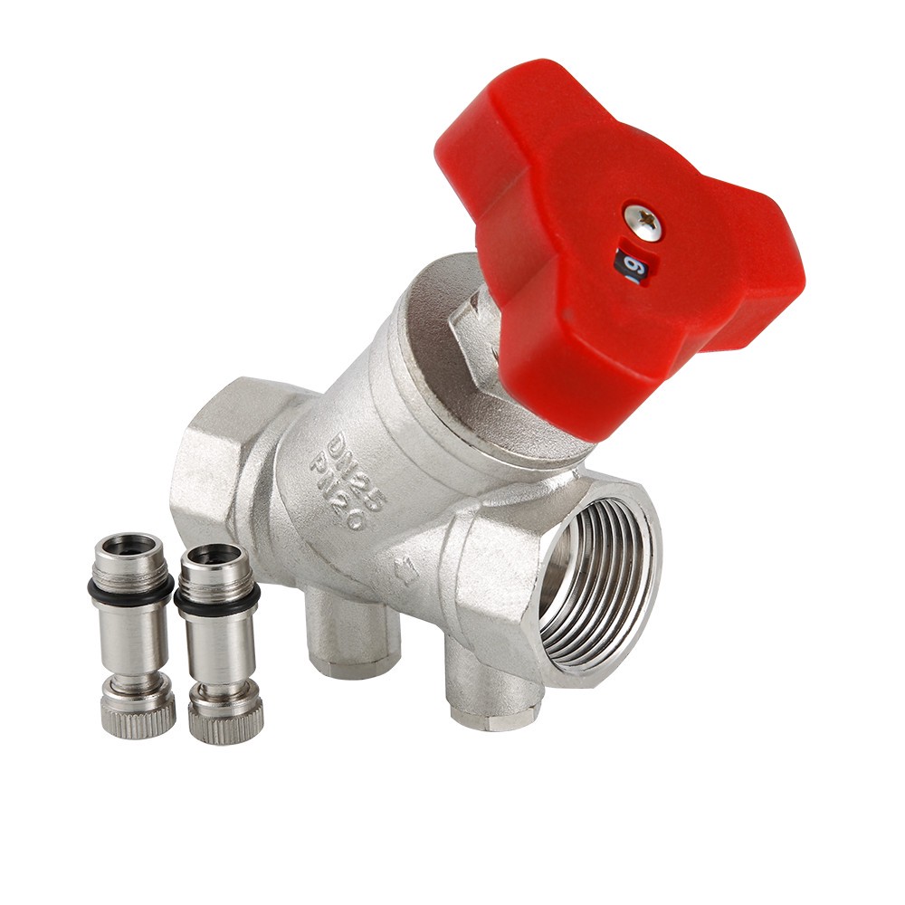 Клапан балансировочный латунный Valtec 1 1/4 VT.054.N.07