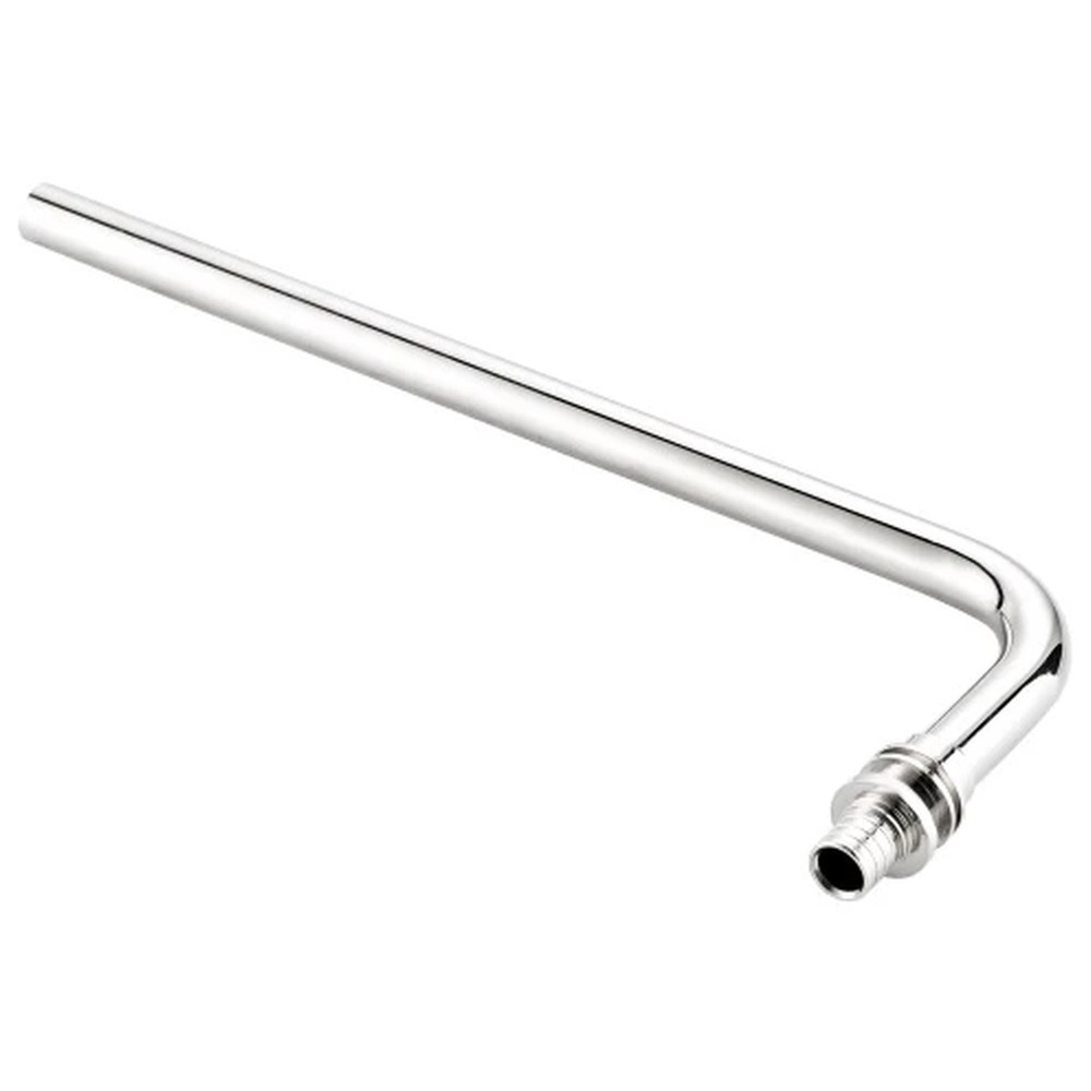 Трубка для подключения радиатора Г-образная РТП 16х15 250 мм 31404