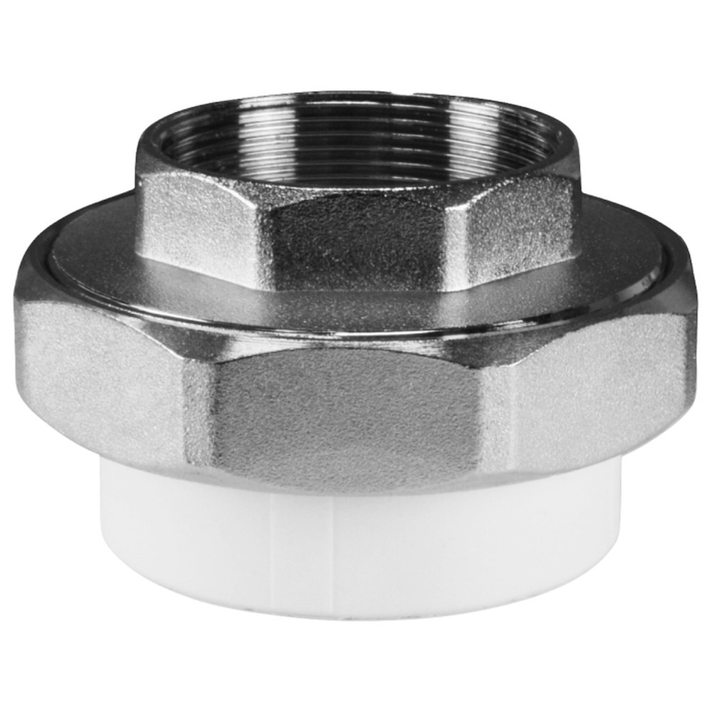 Муфта комбинированная Valfex PPR 50x1 1/2 внутренняя резьба белая (6 шт.) 101050112