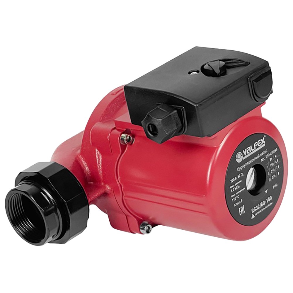 Насос циркуляционный VALFEX VCP 32-80G 180 мм VCP 32-80G 180