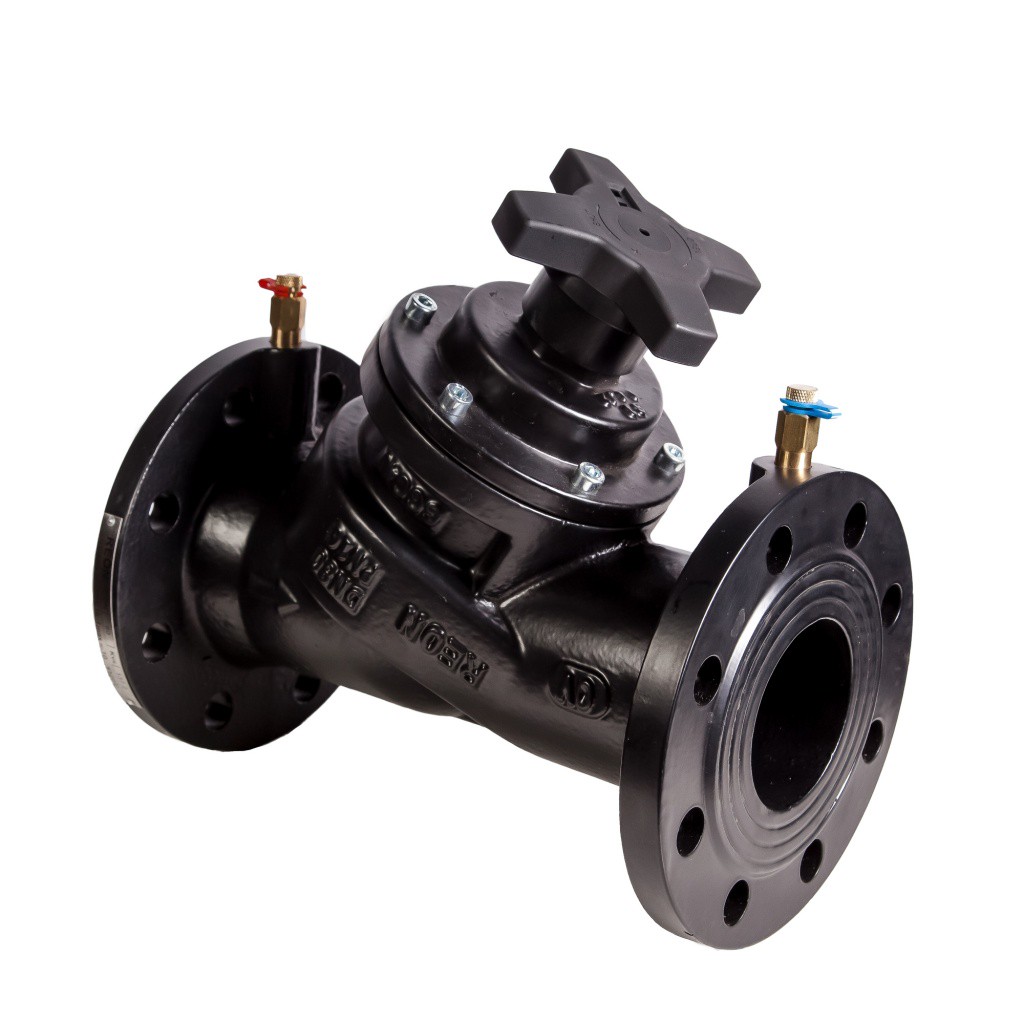 Клапан балансировочный ручной фланцевый REON RSV55 Ду65 Ру16 120 °C RSV55.065