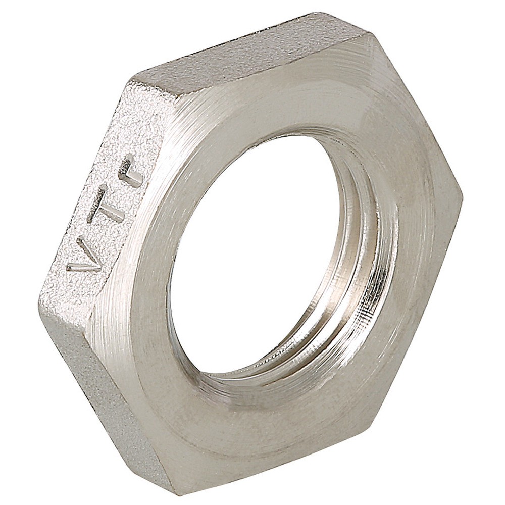 Контргайка Valtec латунная никелированная 3/4 VTr.656.N.0005